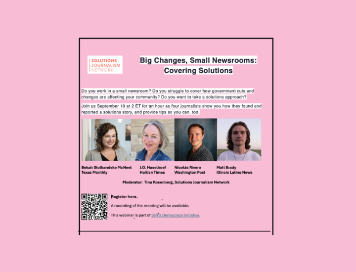 Big Changes, Small Newsrooms