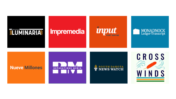 Newsrooms in Cohort 1